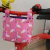 Lenkertasche für Laufrad / Kinderrad / Roller  "Flamingo rosa" Bild 2