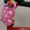 Lenkertasche für Laufrad / Kinderrad / Roller  "Flamingo rosa" Bild 3
