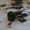 Cabochon Set Bronze grün Ring, Anhänger mit Kette und 10mm Ohrringe Bild 7