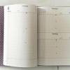 Buchkalender DIN A5 für 2024 mit genähtem Einband Bild 6