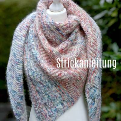 Strickanleitung Lizas Tuch Wintersüße