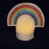 Teelichtcover Regenbogen Stickdatei ITH 10x10 Bild 2
