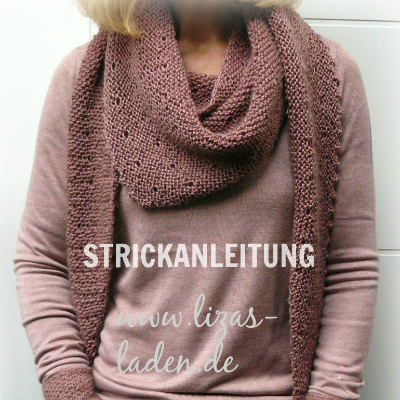 Strickanleitung Lizas Tuch Cashmere Queen