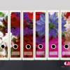 Ordnerrücken Aufkleber - Wiesenblumen | 6 er Set Aufkleber für breite Ordner Bild 2