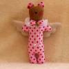 Teddy-Engel rosa mit roten Pünktchen Bild 4