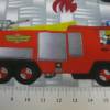 Baumwolljersey Feuerwehrmann Sam hellgrau Oeko-Tex Standard 100(1m/16,-€) Bild 4