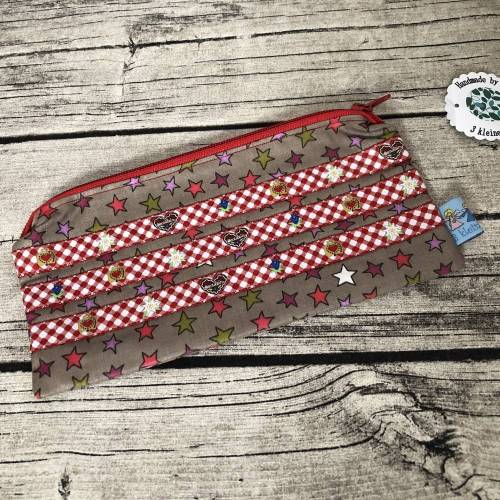 tolles Schlampermäppchen Herzilein bayrisch