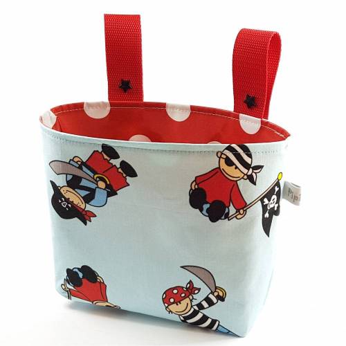 Lenkertasche Pirat (innen Wachstuch)