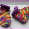 Babysocken für Neugeborene - bunt - Wolle (Merino) - Baby-Socken Bild 2