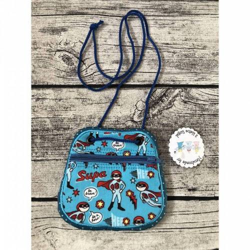 Brustbeutel / Geldbeutel * Superhero * kleine Helden, Supa Hero