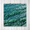 Meer in Smaragdgrün, Wasser und Wellen, Wandbild und Fotografie mit Lichtreflexen, Urlaubsstimmung für dein Zuhause Bild 3