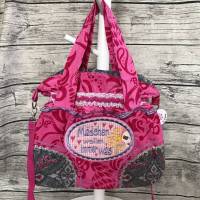 wunderschöne Tasche Handtasche ~ Pink Silber~ Mädchen wollen immer Was! Bild 1