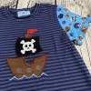 schönes T-Shirt gr.98/104 ~ Piratenschiff ~ Pirat Bild 2