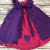 Einschulungs - Set aus Kleid gr.122/128 und Schultüte Lila Pink Meerjungfrau Waterlilly Bild 7