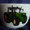 Tasse und Müslischale mit einem Traktor Bild 3