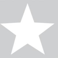 Vlies Bordüre: Große Sterne - Grau - optional selbstklebend - 10 cm Höhe Bild 9