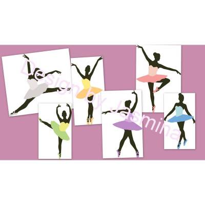 Plotterdatei, Ballett, Tänzerin, SVG