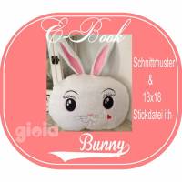 Bunny Kissen E-book +ith Stickdatei Bild 1