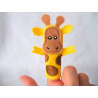 Fingerpuppe Giraffe Bild 1