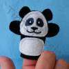 Fingerpuppe Panda Bild 2