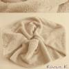 Schulterschmeichler Loop Fellimitat Sand Hellbeige Creme aus 100 % Polyester Umfang: 156 cm Breite: 25 cm Bild 6