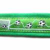 Schlüsselanhänger Schlüsselband Anhänger "Fußballtor" grün aus Baumwollstoff und Webband Bild 3