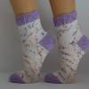 Socken Wollsocken Damensocken handgestrickt Größe 38/39 Bild 2