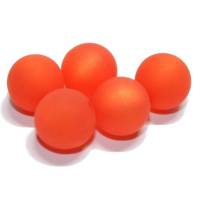 5 x Polarisperle matt Orange 8, 10, 12 oder 14 mm Bild 1