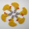 Schlüsselanhänger Ente, gelbe Ente als Taschenanhänger für Kindertasche oder Handtasche Bild 3