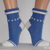Wollsocken Socken handgestrickt Damensocken Kuschelsocken 36 37 Bild 3