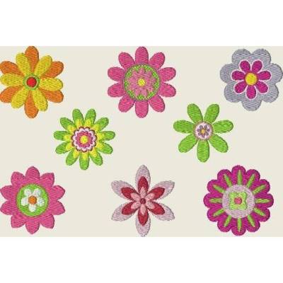 Stickdatei Blumen *  Flower * Blume 320 Maschinenstickerei