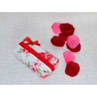 Taschentuchtasche Rose, Tatüta, Tüchertasche, Aufbewahrung für  Taschentücher Bild 1