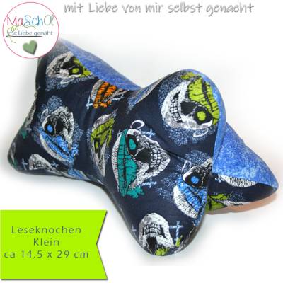 Leseknochen Nackenkissen klein Dekor Piraten
