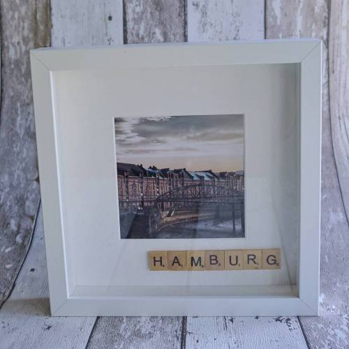 Bild, Collage, Foto "Hamburg Speicherstadt" aus der Manufaktur Karla