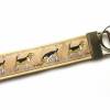 Schlüsselanhänger Schlüsselband "Beagle" aus Baumwollstoff und Webband Bild 1