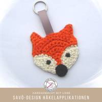 Niedlicher Fuchs Schlüsselanhänger - Taschenanhänger handgefertigt - Geschenk für Tierliebhaber Bild 2