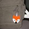 Niedlicher Fuchs Schlüsselanhänger - Taschenanhänger handgefertigt - Geschenk für Tierliebhaber Bild 6