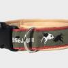 Hundehalsband »Mäusejäger« mit echtem Leder unterlegt aus der Halsbandmanufaktur von dogs & paw Bild 2