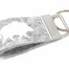 Schlüsselanhänger großes Wildschwein Keiler Wollfilz personalisiertes Geschenk mini klein kurz Bild 2