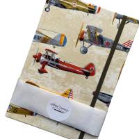 Notizbuch Tagebuch "Retro Planes" Motiv Flugzeuge Retro Flugsport Pilot Bild 5