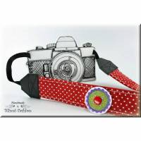 Kameragurt - DINGIDO - mit Wechselschmuck für Kameraband, Photografie, Kamera DSLR Bild 1