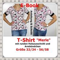 E-Book / T-Shirt "Merle", Nähanleitung und Schnitt Bild 1