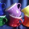 Süße  Kaffeekanne mit 6 Tassen freie Farbwahl Bild 2