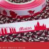Mainz Skyline Webband rot/weiß Bild 2