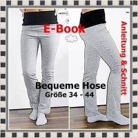 E-Book - Bequeme Hose, Gr. 34 - 44, Nähanleitung und Schnitt Bild 1
