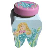 Milchzahndose Zahndose für Milchzähne Meerjungfrau Bild 1