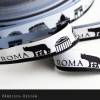 Rom/Roma Skyline Webband schwarz/weiß Bild 3