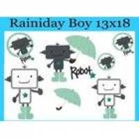 Stickdatei Rainiday Boy13x18 Bild 1