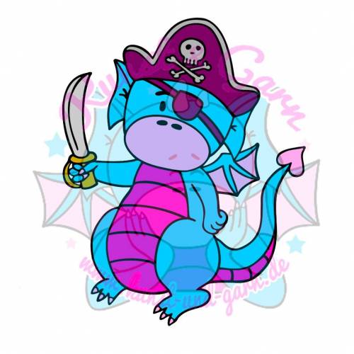 Plotterdatei Piraten-Lilo