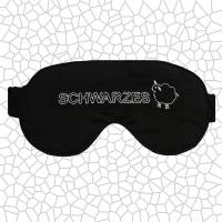 Schlafbrille Schlafmaske Schwarzes Schaf Reiseutensil Bild 1